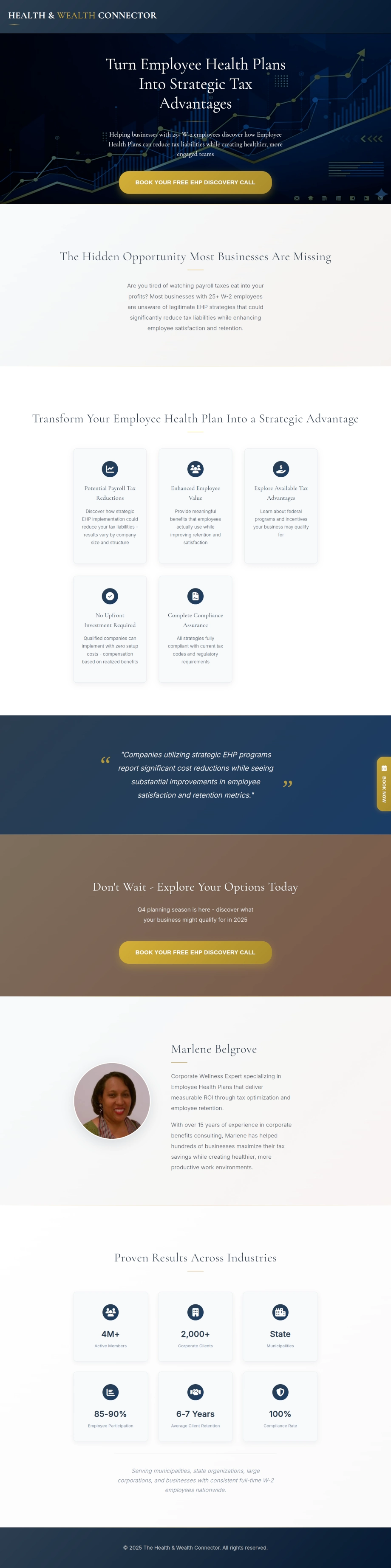 health & Wealth Connector